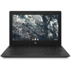 Deals, Discounts & Offers on Laptops - HP Chromebook (2024) MediaTek MT8183 - (4 GB/32 GB EMMC Storage/Chrome OS) 11MK G9 Chromebook(11.6 Inch, Black, 1.34 Kg)