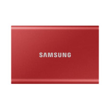 Deals, Discounts & Offers on  - Samsung T7 1TB Up to 1,050MB/s USB 3.2 Gen 2 (10Gbps, Type-C) External Solid State Drive (Portable SSD) Red (MU-PC1T0R)