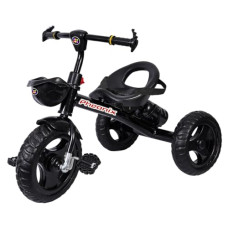 Deals, Discounts & Offers on  - BeyBee Phoenix Safe & Secure, Durable Baby Tricycle with Seat Belt & Water Bottle| Kids (Black)