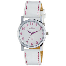 Deals, Discounts & Offers on Men - Maxima Analog White Dial Men's Watch - 23350LMLI