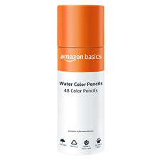 Deals, Discounts & Offers on  - amazon basics Water Colour Pencils With Brush And A Pencil Sharpener (Set Of 48)|Multicolor