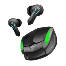 Deals, Discounts & Offers on Headphones - pTron Basspods Flare TWS Earbuds with 40ms Low Latency Gaming, TruTalk AI-ENC Stereo Calls, 35H Playtime, HD Mics, in-Ear Bluetooth 5.3 Headphones, Type-C Fast Charging & IPX4 Water Resistant (Black)