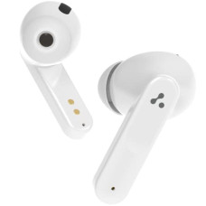 Deals, Discounts & Offers on Headphones - Ambrane Dots Sense True Wireless Earbuds with 21 Hours Playtime,Environmental Noise Cancellation (Enc),10Mm Drivers with Boostedbass,Bluetooth V5.1,Ipx4 Splash Proof (White),in-Ear