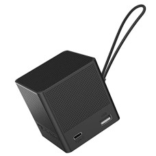 Deals, Discounts & Offers on Electronics - Portronics Bounce 2 5W Portable Bluetooth Speaker with in-Built FM Radio, Type C Charging Port with 5 Hrs Playback(Black)