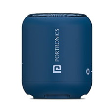 Deals, Discounts & Offers on  - Portronics SoundDrum 1 10W TWS Portable Bluetooth 5.3 Speaker with Powerful Bass, Inbuilt-FM & Type C Charging Cable Included(Blue)