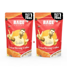 Deals, Discounts & Offers on  - Rage Coffee Extra Strong Premium Blend Coffee Powder | Premium, Bold & Instant | Instant Coffee & Chicory- 100% Arabica Beans