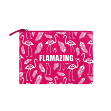 Deals, Discounts & Offers on Beauty Care - Colorbar Co-Earth Flamazing Flat Pouch - Raspberry Pink