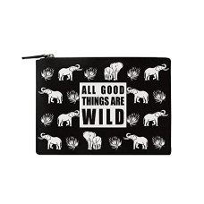 Deals, Discounts & Offers on Beauty Care - Colorbar Co-Earth The Trumpet Flat Pouch - Carbon Black