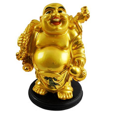 Deals, Discounts & Offers on  - eshoppee Laughing Buddha Budha with Wealth potli (5)