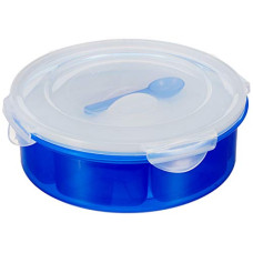 Deals, Discounts & Offers on  - Amazon Brand - Solimo Plastic Masala Box, 2 litres, Blue