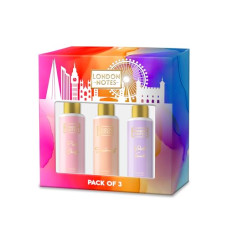 Deals, Discounts & Offers on Beauty Care - LONDON NOTES PACK OF 3 Body Spray Gift Set-150ml (Velvet Touch,PinkBlush&Sunburst- 50ML each)