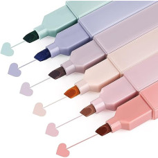 Deals, Discounts & Offers on  - UCRAVO Aesthetic Cute Highlighters Bible Highlighters and Pens No Bleed, Mild Soft Chisel Tip Pastel Highlighters Marker Pens