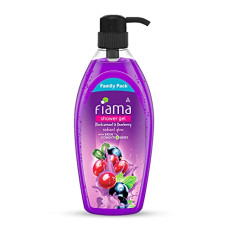 Deals, Discounts & Offers on  - Fiama Body Wash Shower Gel Blackcurrant & Bearberry, 900ml Family Pack, Body Wash for Women & Men with Skin Conditioners for Radiant Glow & Moisturised Skin, Suitable