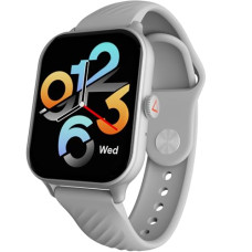 Deals, Discounts & Offers on  - beatXP Unbound Nova 1.96 AMOLED Bluetooth Calling Smart Watch, Rotary Crown, 410 * 502 px, 500 Nits, 60Hz Refresh Rate, Always On Display, 100+ Sports Modes, 24x7 Health Monitoring, IP68 (Silver)