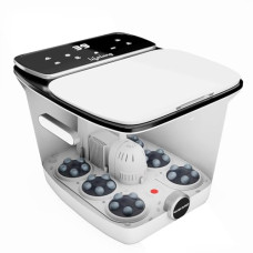 Deals, Discounts & Offers on  - Lifelong Premiun Foot Spa Massager Machine for Pain Relief & Relaxation - Premium Portable & Automatic Foot Spa - Leg Massager Pedicure Tub with Bubble, 6 Massage Roller, Heat