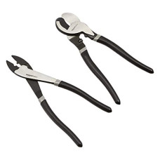 Deals, Discounts & Offers on  - amazon basics Electrical Repair Pliers Kit with 25.4 cm Cable Cutter, 24.13 cm Crimping Pliers and Durable Nylon Sheath