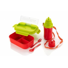 Deals, Discounts & Offers on  - Attro Magic Combo Set 1 Lunch Box & 1 Water Bottle BPA Free Food Grade Perfect