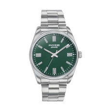 Deals, Discounts & Offers on Men - Sonata Poze Quartz Analog Green Dial Metal Strap Watch
