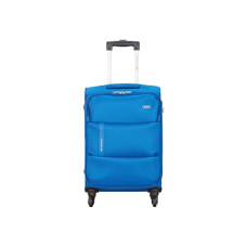 Deals, Discounts & Offers on  - VIP Widget Durable Polyester Soft Sided Cabin Luggage Spinner Wheels with Quick Access Front Pockets (Cabin, 58cm, Blue)
