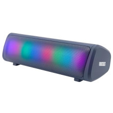 Deals, Discounts & Offers on  - ZEBRONICS Knock Out Portable Bluetooth v5.3 Speaker with 10W Output, RGB LED Lights, TWS Function, up to 10h* Backup, USB, mSD, Passive Radiator (Blue)