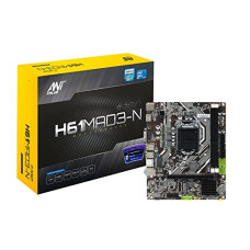 Deals, Discounts & Offers on  - Ant Value H61MAD3-N mATX Gaming Motherboard LGA1155 Support Intel 2nd and 3rd Generation i3/i5/i7 DDR3, M.2 NVMe, USB 2.0 Ports