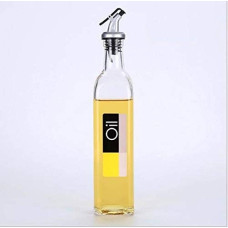 Deals, Discounts & Offers on  - RAVIZAA 500 ml Cooking Oil or Vinegar Dispenser Transparent Single Bottle (500ml)(set of-1)