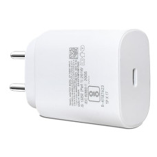 Deals, Discounts & Offers on Mobile Accessories - 25W Super Fast Type C Charger Adapter PD 3.0 Compatible with Samsung Galaxy M15/F15/A15/A35/A55/M55/S24/S23 Ultra/ S21 Fe/S23 Fe/M34 5G/M14/M13/F34/F14/F54/A14/A54/A34/Z Fold5/4/3, Z Flip5/4/3, White