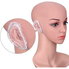 Deals, Discounts & Offers on Beauty Care - Inrali 100PCS Clear Ear Protectors Waterproof Ear,Bathing Ear Cover Caps,Spa Home Use Hotel and Hair Salon,Covers