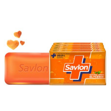Deals, Discounts & Offers on  - Savlon Moisturizing Glycerin Soap Bar With Germ Protection, 625g (125g - Combo Pack of 5), Soap for Women & Men, For All Skin Types