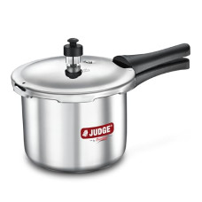 Deals, Discounts & Offers on Cookware - Judge by Prestige Classic Outer Lid 3 L Induction Bottom Pressure Cooker (Stainless Steel)