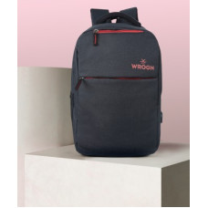 Deals, Discounts & Offers on  - WROGNMedium 30 L Laptop Backpack Creta Slim Durable Laptops Backpack with USB Charging Port College School Bag(Black)
