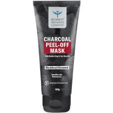 Deals, Discounts & Offers on  - Bombay Shaving Company Activated Charcoal Peel Off Mask With 5X Detoxifying Power, Fights Pollution And De-Tans Skin For Men And Women, 100G (Pack Of 1)