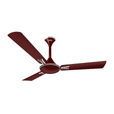 Deals, Discounts & Offers on  - Luminous Audie Spartan Red Fan 1200MM 2 Star-Rated Energy Saving High-Speed 50-Watt High Air Delivery Fan with 3 Blade, Inverter Compatible and Low Power Consumption Metallic Body Ceiling Fan
