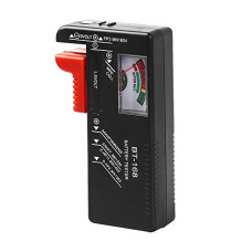 Deals, Discounts & Offers on  - Battery Tester Checker, Universal Battery Tester Monitor for AA AAA C D 9V 1.5V Button Cell Batteries - Household Battery Life Level Testers Power Meter (Requires No Battery