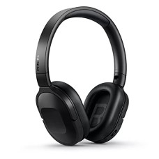 Deals, Discounts & Offers on  - Philips Audio TAH6506BK/00 Slim & Lightweight Bluetooth Wireless Over Ear Headphones with Active Noise Cancellation, 30 Hrs Playtime & Multipoint Pairing with mic (Black)