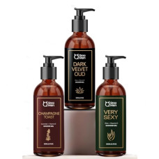 Deals, Discounts & Offers on  - Qraa Men Luxurious Shower Gel |With Long Lasting Fragrance |Calming & Relaxing Fragrance |With Aloe Vera,Vitamin E & C| Pack of 3(600ML)