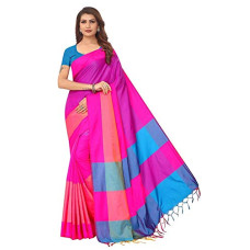 Deals, Discounts & Offers on Women - DHRUVI TRENDZ Womens Cotton Silk Saree