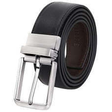 Deals, Discounts & Offers on Belts - CREATURE Reversible Pu-Leather Formal Belt For Men(Color-Black/Brown||BL-01|| 46 inches length|| Waist upto -40 inches)