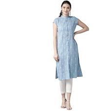 Deals, Discounts & Offers on Women - [Sizes S, L, XL, 2XL] rytras Women's Cotton Printed Straight Kurti