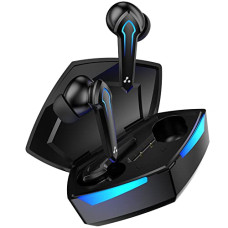 Deals, Discounts & Offers on Headphones - Ambrane Dots Play True Wireless Gaming in Ear Earbuds | 46ms Ultra-Low Latency | Lag-Free Audio | 19 Hours Long Playtime | Bluetooth V5.1 | 13mm Dynamic Drivers