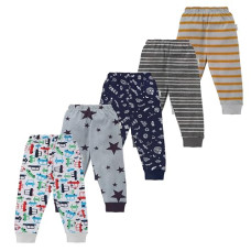 Deals, Discounts & Offers on Baby Care - [Sizes 0 - 3 Months, 3 - 6 Months] NammaBaby Cotton Pajama Pants with All Over Print