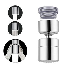 Deals, Discounts & Offers on  - ALTON ALD760, ABS Dual Flow Aerator with Adjustable Joint | kitchen Tap extender | 360 Degree Rotation | Fits F22 and M24 mm taps