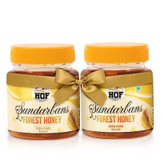Deals, Discounts & Offers on  - Bevzilla House Of Farms Sundarbans Wild Forest Honey-400gm (200 Gram X 2) |100% Pure Honey | No Sugar Adulteration, Natural Immunity Booster | Raw, Unprocessed | Naturally Rich In Antioxidants