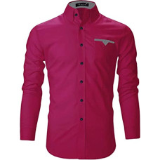 Deals, Discounts & Offers on Men - [Sizes 38, 40, 42, 44] FINIVO FASHION Men Regular Fit Cotton Casual Shirt