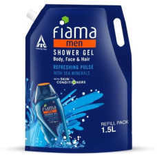 Deals, Discounts & Offers on  - FIAMA Men Shower Gel Refreshing Pulse, Body Wash Pouch(1.5 L)