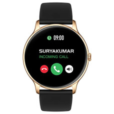 Deals, Discounts & Offers on Electronics - Maxima Newly Launched Max Pro Knight Bluetooth Calling Smartwatch with 44.5Mm Round Active Display of 550 Nits Brightness, Voice Assistant, Hr & Spo2 Monitor,30+ Excercise Modes, Inbuilt Games (Gold)