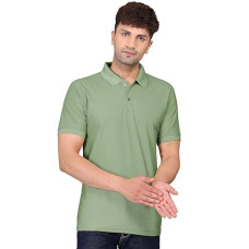 Deals, Discounts & Offers on Men - HOODMASTAR Men's Regular Fit Solid Polo Half Sleeve T-Shirt
