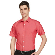Deals, Discounts & Offers on Men - [Sizes 38, 39, 40, 42, 44, 48] Amazon Brand - Symbol Men's Regular Fit Formal Shirt