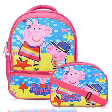 Deals, Discounts & Offers on  - Stylbase Kids School Bag combo with lunch Bag 14 Inches 3D Character Embossed School Bag