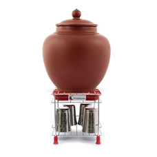 Deals, Discounts & Offers on  - VIGSHRISE Stainless Steel 3 in 1 Matka Stand For Water Pot Stand 20X 20X 20 cm